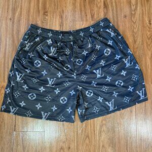OB x Collective Shorts Damier Inspired Shorts Size XXL BNWT